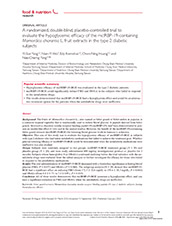 A randomized, double-blind, placebo-controlled trial to evaluate the hypoglycemic efficacy of the mcIRBP-19-containing-1-226