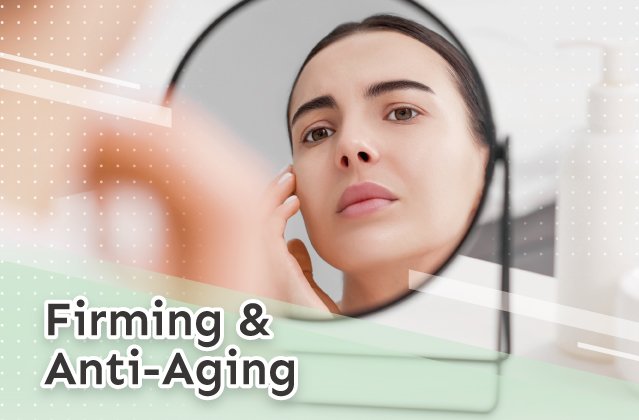 Lift, firm, and smooth fine lines